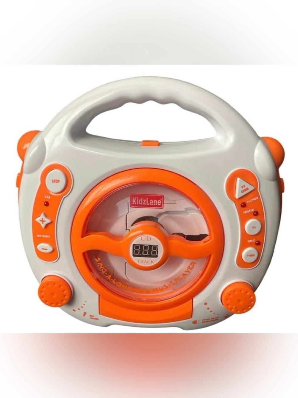 Kidzlane Sing-A-Long Music Player Karaoke Bluetooth/USB/AUX/FM/Line w 2 Mics